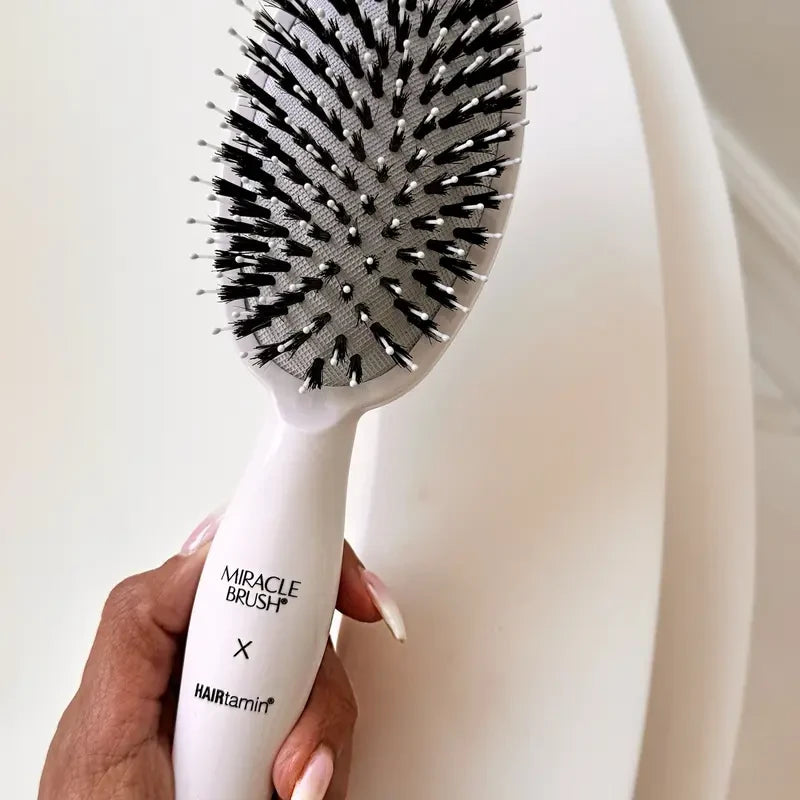 Oval Detangling and Anti Static Hair Brush