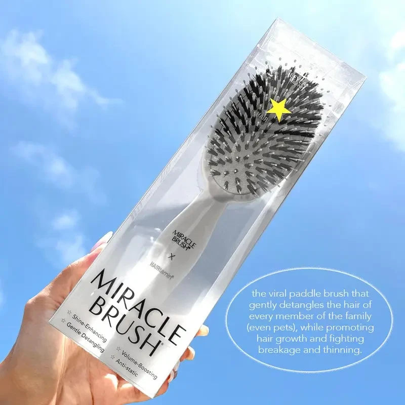 Oval Detangling and Anti Static Hair Brush