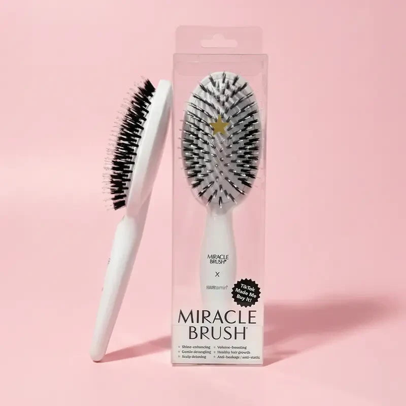 Oval Detangling and Anti Static Hair Brush