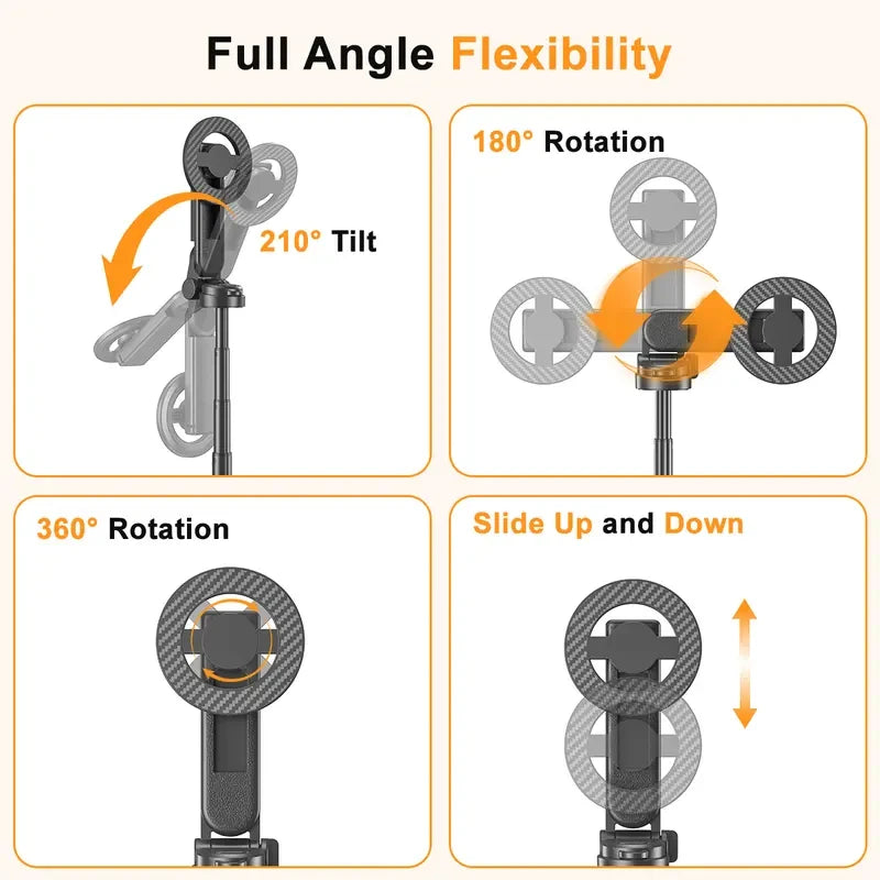 Magnetic Extendable Selfie Stick