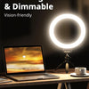 10-Inch Aluminum Selfie Ring Light Tripod