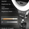 10-Inch Aluminum Selfie Ring Light Tripod