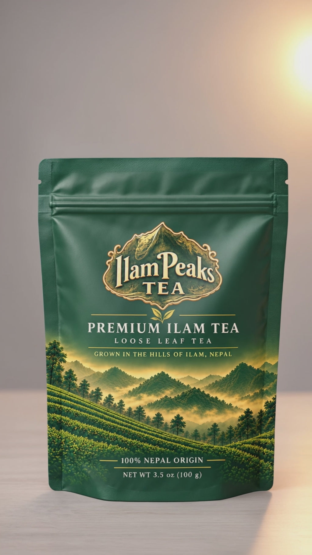 Ilam Peaks Green Tea 100g